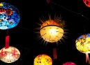 Lanternes colorées